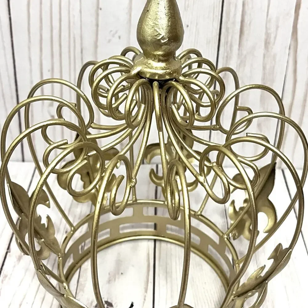 Gold Crown Decor Goth Victorian Dark Academia Royal Table Centerpiece